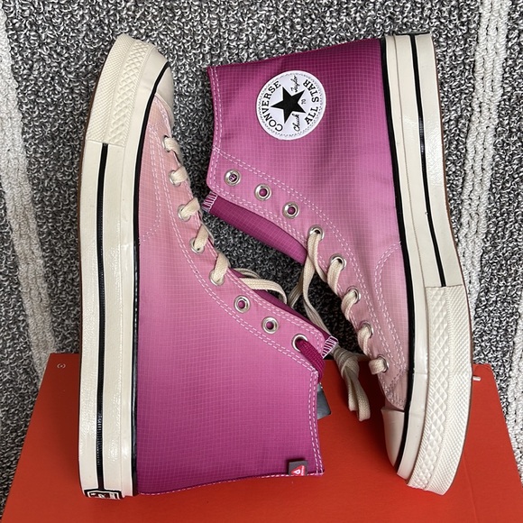 Converse Chuck Taylor 70 All Star Hi Rose Maroon/Naples MENS - Picture 12 of 16
